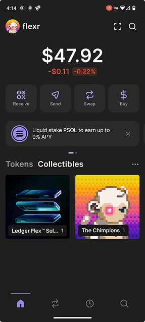 Wallet screenshot